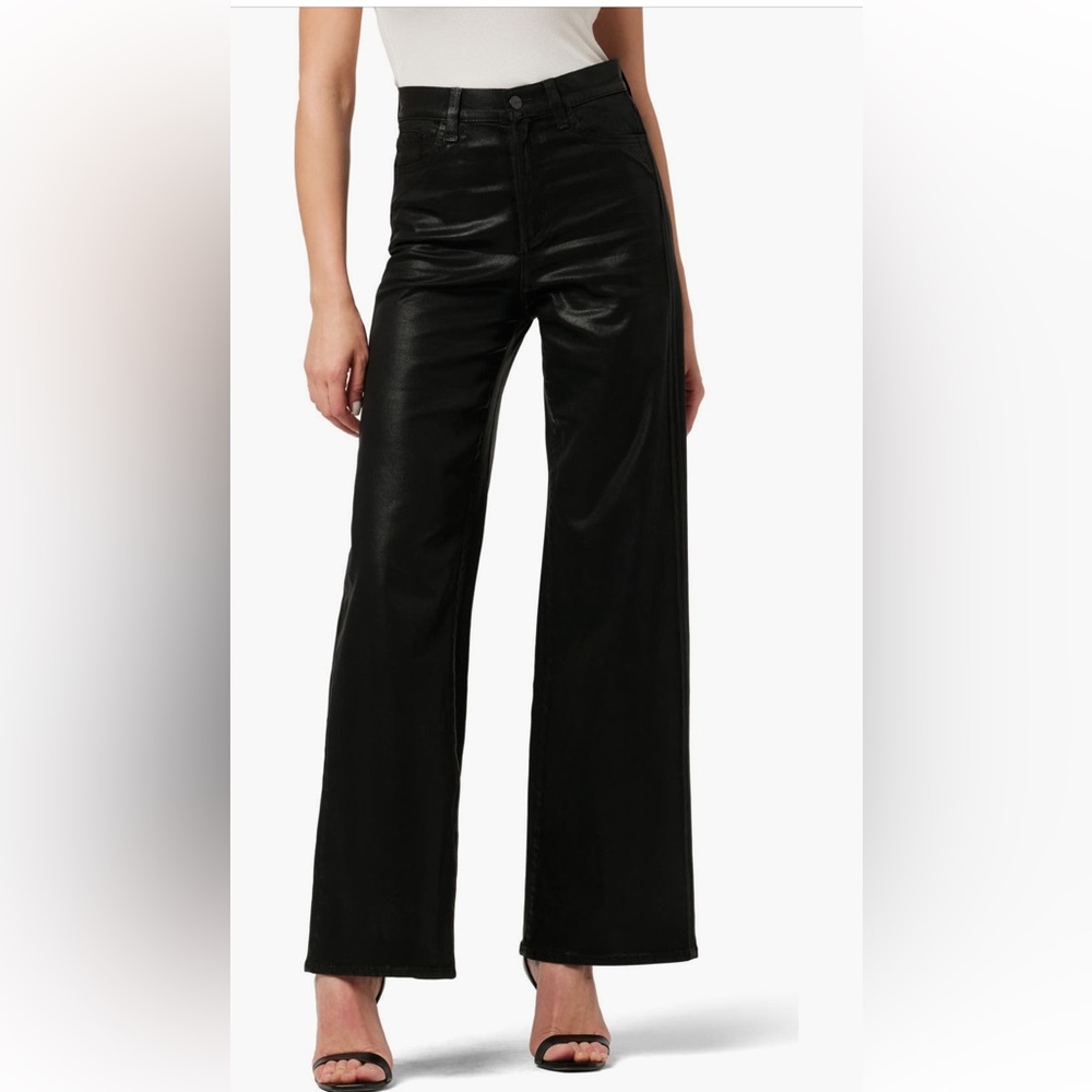 Joe's Jeans Black Wide-Leg Pants